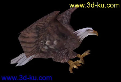 雄鹰max模型，带贴图，带动画的图片2