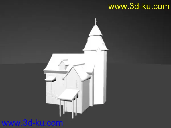 欧式小屋模型的图片2