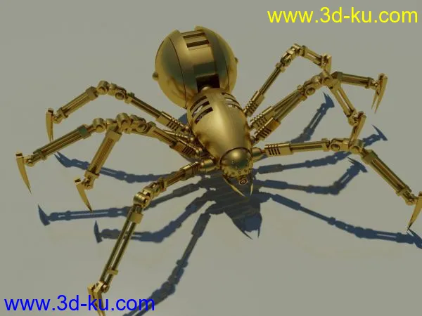 一直机械蜘蛛模型的图片1