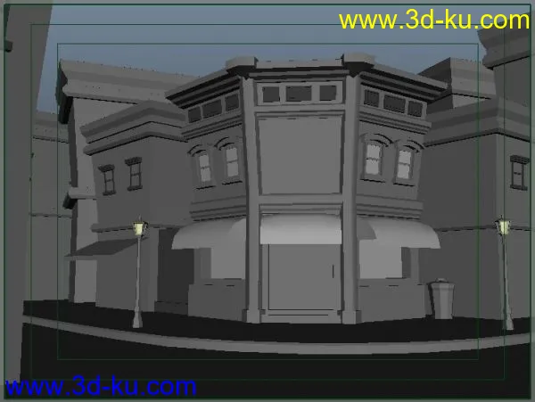 街道场景模型的图片1