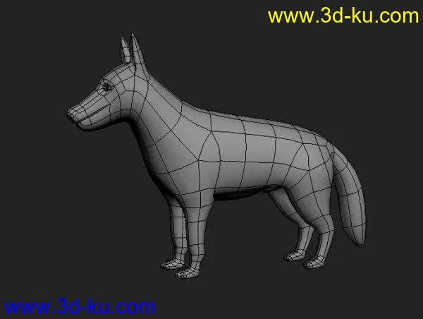 牧羊犬模型的图片1