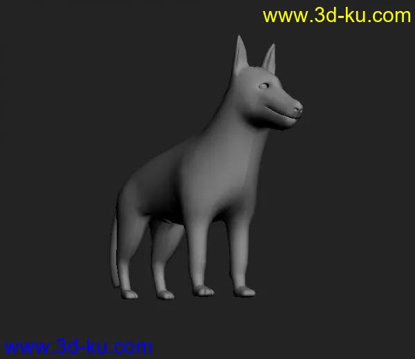 牧羊犬模型的图片3