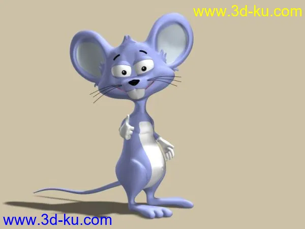 Q版可爱小老鼠模型的图片1