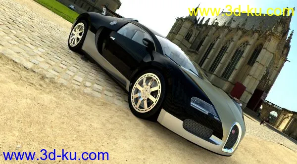 超级跑车——布加迪模型的图片1