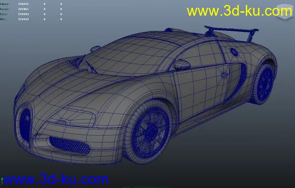 超级跑车——布加迪模型的图片5