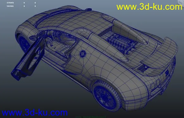 超级跑车——布加迪模型的图片6