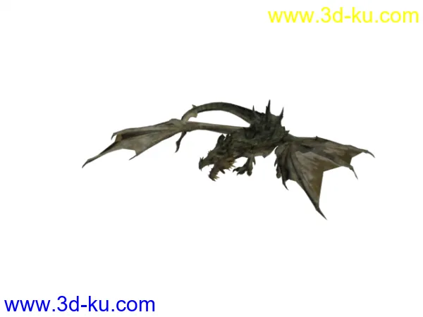 巨龙 6  parthurnax （from skyrim）模型的图片1