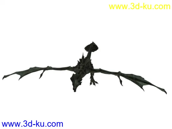 巨龙7 dragonforest 无骨骼 （from skyrim）模型的图片1
