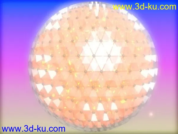 一个简单的水晶球。模型的图片1