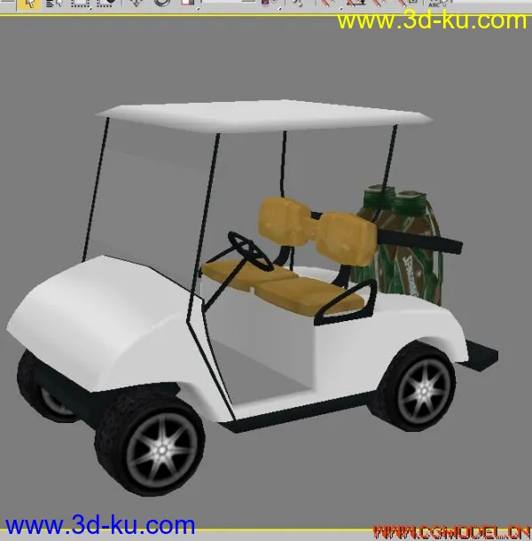 高尔夫球车模型的图片1