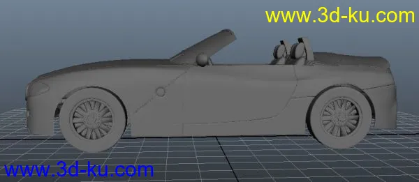 宝马啊，超级跑车maya  ma格式模型的图片2