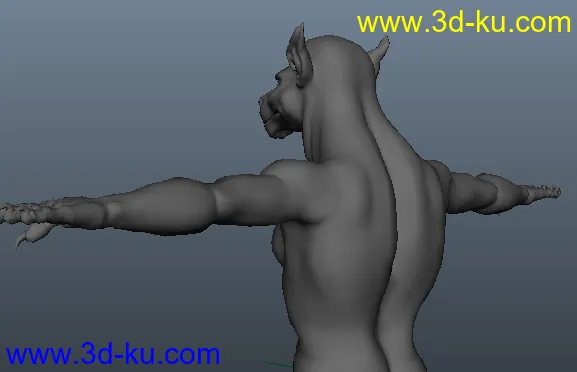 一个狼人的精模模型的图片2