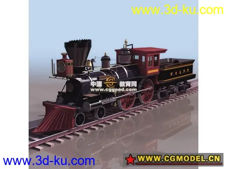 火车3D模型   cool的图片1
