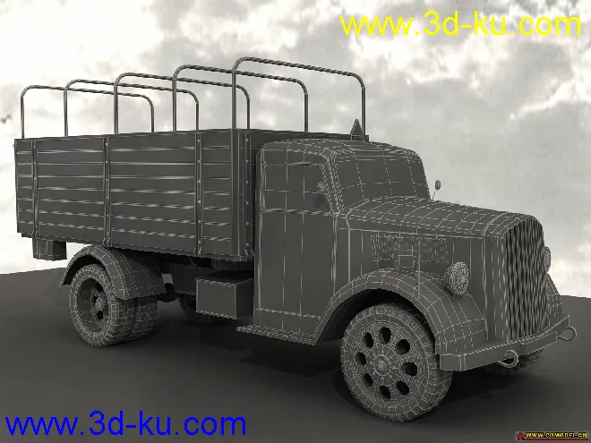 二战德国卡车模型的图片1