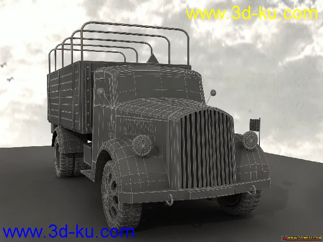 二战德国卡车模型的图片3