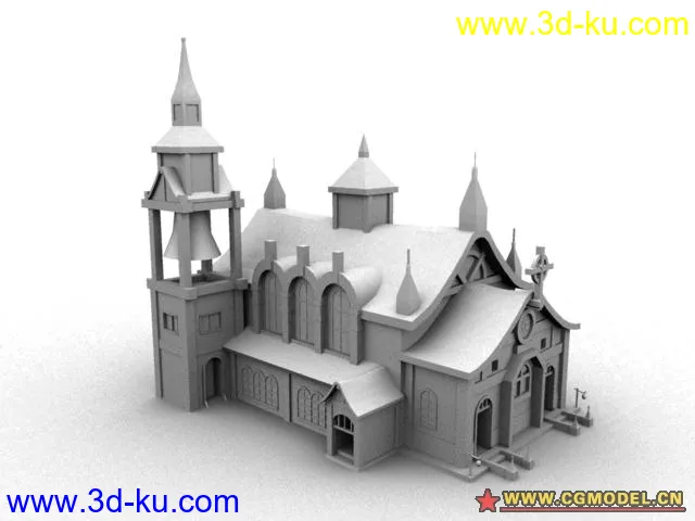 教堂场景模型的图片1