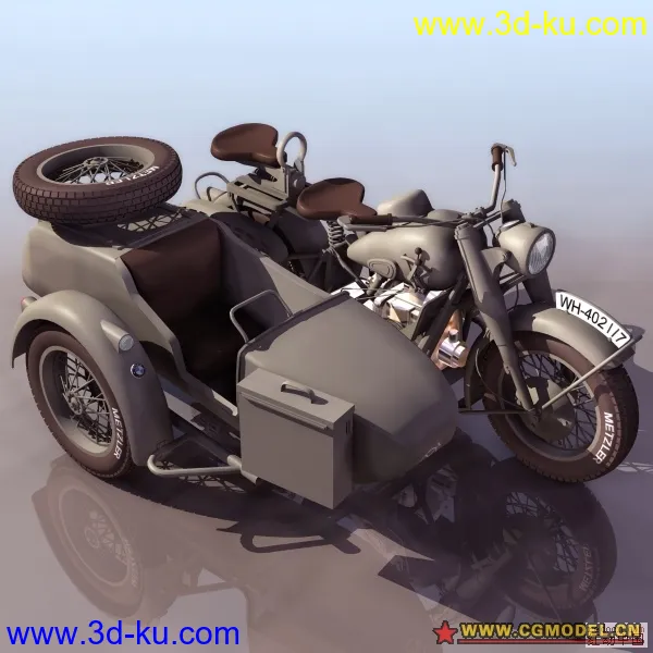 3D 摩托车3d模型下载15款的图片2