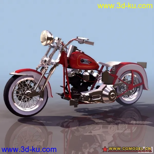 3D 摩托车3d模型下载15款的图片4