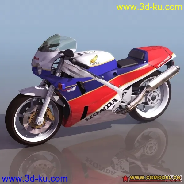 3D 摩托车3d模型下载15款的图片10