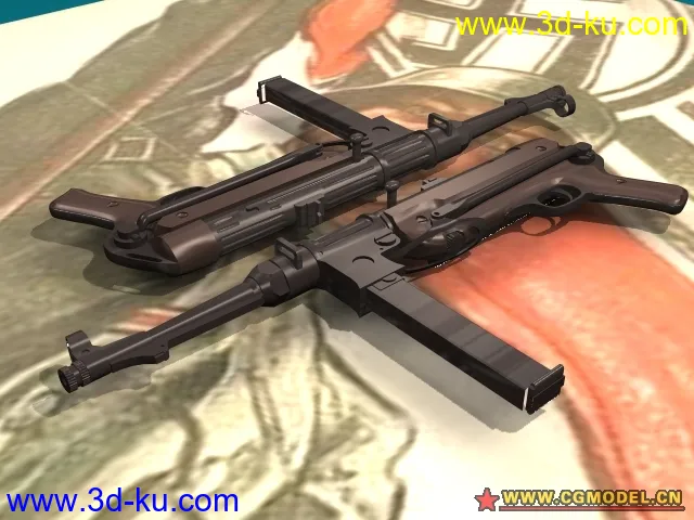 二战德国MP38冲锋枪（MAX）模型的图片6