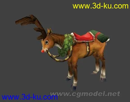 鹿模型的图片3