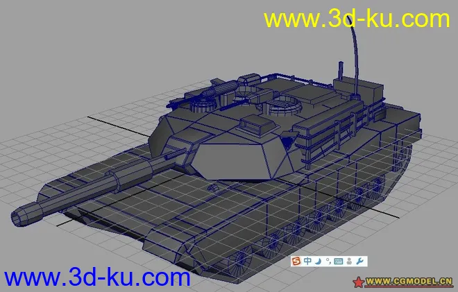 新人报道，M1A1A坦克~~~模型的图片1