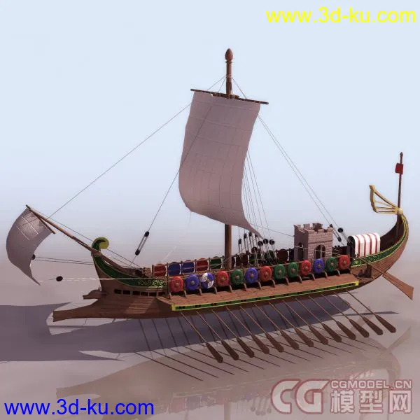 古代的船！！！模型的图片2