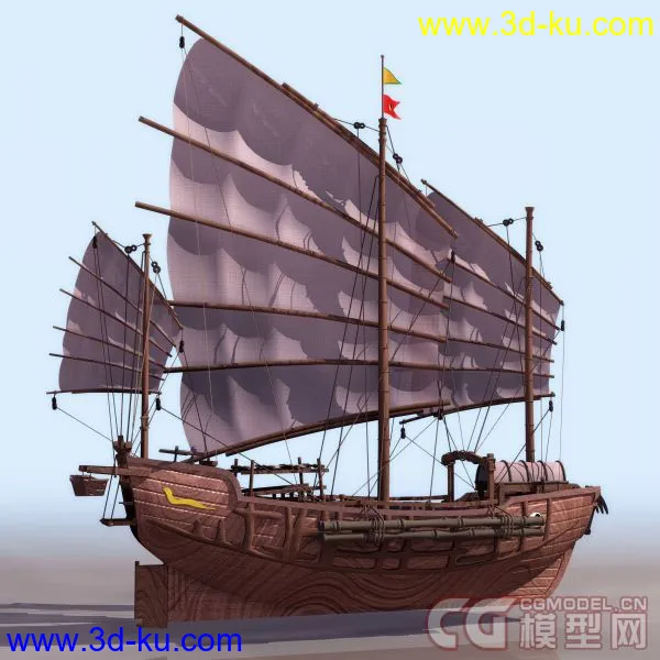 古代的船！！！模型的图片8