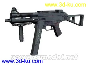 HK-45冲锋枪模型的图片1