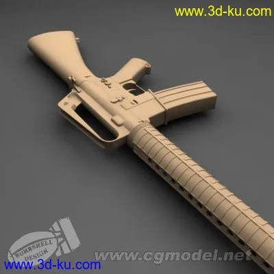 M-16A2步枪模型的图片1