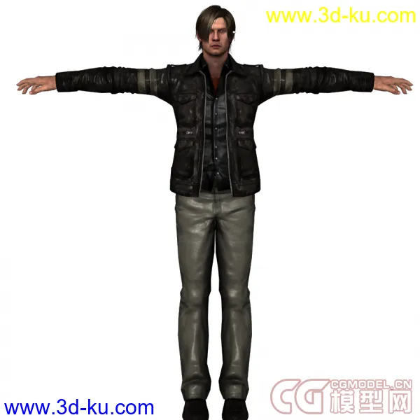 PS3 Resident Evil 6 Leon S Kennedy Fully Poseable模型的图片1