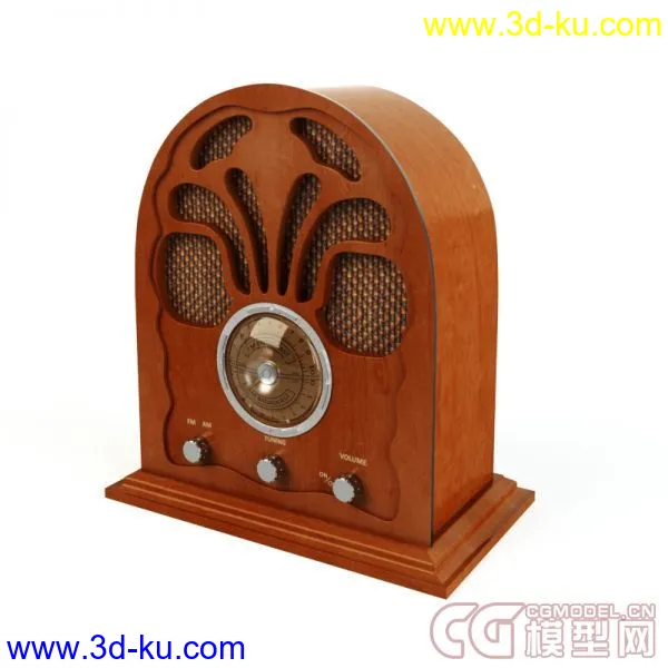 Old Radio收音机模型的图片1