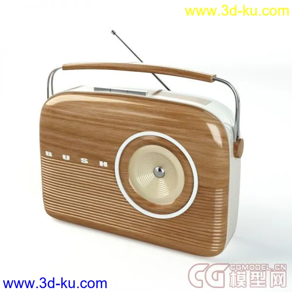 Old Radio收音机模型的图片1
