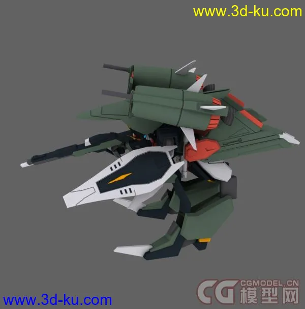 ZGMF-X24S  Chaos Gundam模型的图片1