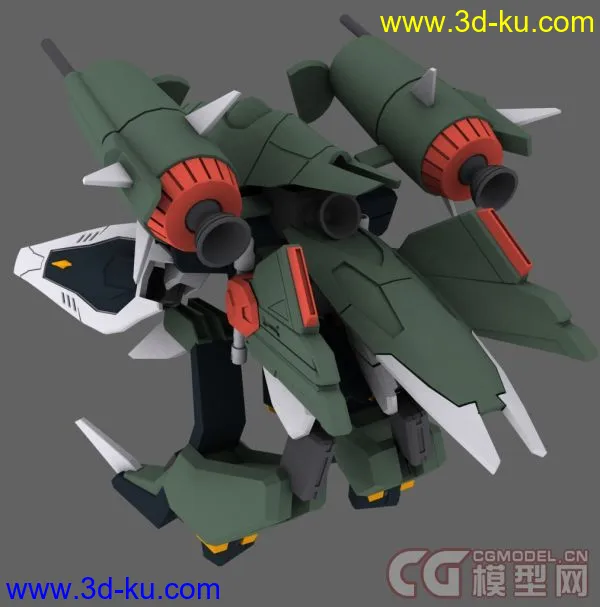 ZGMF-X24S  Chaos Gundam模型的图片2