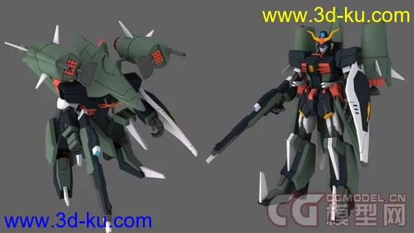 ZGMF-X24S  Chaos Gundam模型的图片3