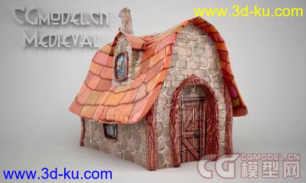 Medieval House模型的图片1