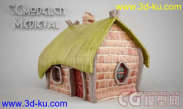 Medieval house模型的图片1
