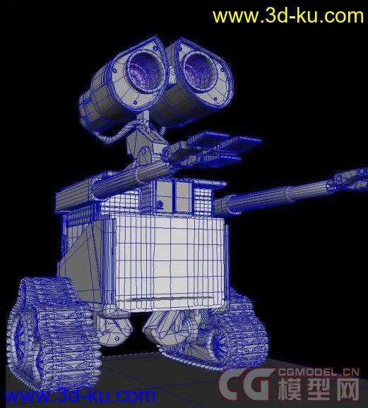 机器人总动员 WALL和大家分享一下模型的图片2