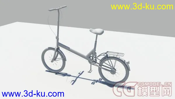 迷你自行车模型（素模）下载的图片1