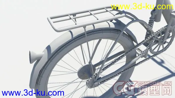 迷你自行车模型（素模）下载的图片4