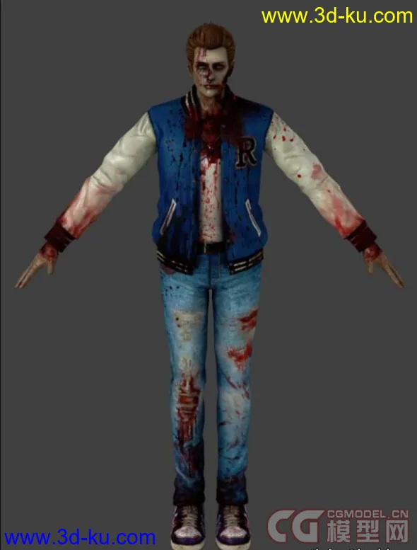 电锯甜心 Juliet 4套服装  PS3 Lolipop Chainsaw 更新：罗密欧僵尸模型的图片2