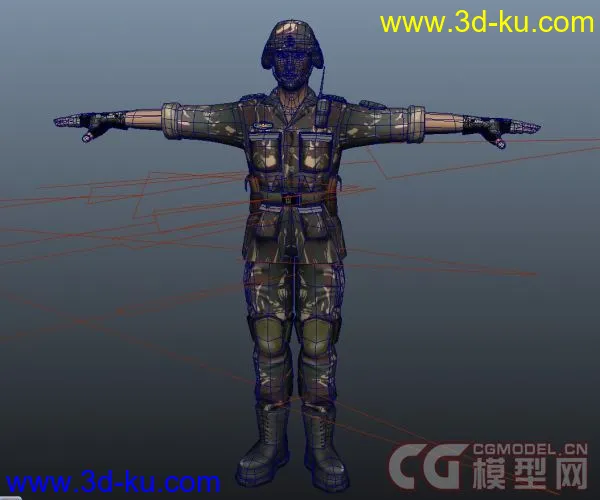 中国军人模型的图片1