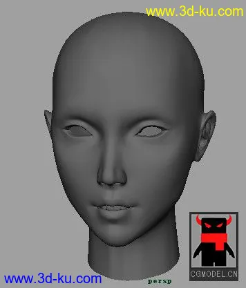 woman_head模型的图片1