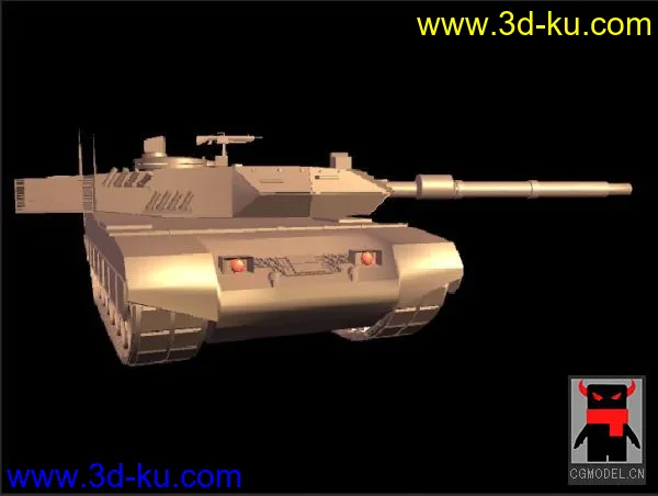 自己做的德国豹2坦克，求高手指教，多谢模型的图片1