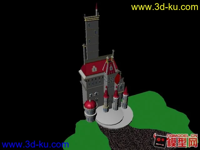 小城堡。模型的图片1