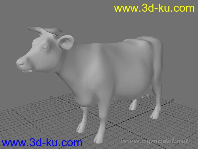 牛一只模型的图片1