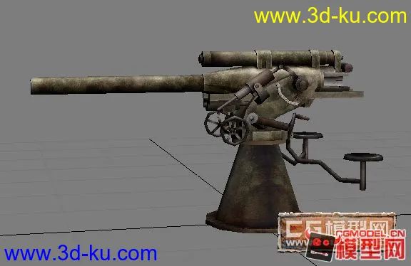 《战地1918》AA防空火炮模型的图片1