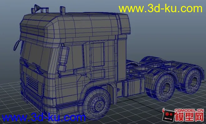 maya 卡车模型一辆下载下载 刚作的 希望大家喜欢的图片1