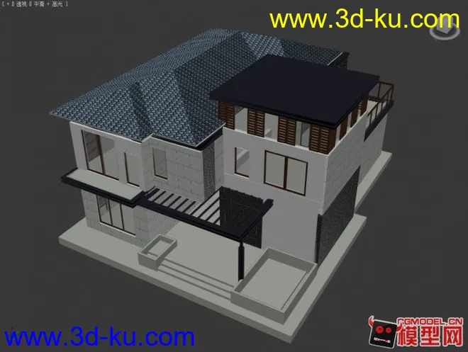 中式建筑房子模型的图片7